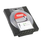 Fil d�broussailleuse rond 24 mm x 15 m oregon duoline