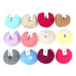 Fil de laine angora surenhap - tricot de fil long en laine mohair doux dangola - 12 couleurs par jeu Fil de laine angora surenhap - tricot de fil long en laine mohair doux dangola - 12 couleurs par jeu