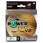 Fil de pche - power pro - tress 8 brins sup 8 slick v2 - 135m - d. 0 - 28mm - r. 20kg