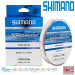 Fil de pche - shimano - speedmaster - 200m 23 / 100 - 20m conique 57 / 100 - multicolore