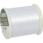 Fil pour perle rocaille / miyuki blanc neige 50 m Fil pour perle rocaille / miyuki blanc neige 50 m