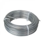 Fil de tension en acier galvanis� pour grillage ou autre - 50 m x 2. 7mm � - gris - linxor
