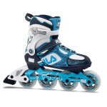 Rollers - fila - legacy pro 84 w - taille 37 - bleu blanc - softboot air flow