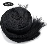 Filet anti oiseaux 8m x 6m filet poulailler noir filet de protection pour bassin à mailles fines Filet anti oiseaux 8m x 6m filet poulailler noir filet de protection pour bassin à mailles fines