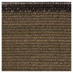 Filet brise vue occultant - tenax - soleado - noir - corten - 500x01x100 cm