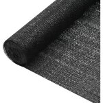 Filet brise - vue - vidaxl - 12x10 m - noir - 75 g / m² - résistant aux uv et moisissures Filet brise - vue - vidaxl - 12x10 m - noir - 75 g / m² - résistant aux uv et moisissures