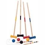 Set de croquet - wdk groupe partner - bois - 4 joueurs - mixte - � partir de 3 ans