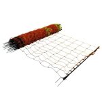 Filet Électrique pour volaille 50m clôture avec piquets filet pour poules 120cm de hauteur Filet Électrique pour volaille 50m clôture avec piquets filet pour poules 120cm de hauteur