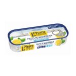 Filets de maquereaux marin�s au citron et au basilic - 50% de sel - 130 g - phare deckm�hl