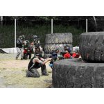 Filet paintball - aration et solidit noir 3m x 50m