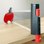 Filet de ping - pong r�tractable - outad - portable - 170 cm - facile � installer - mixte