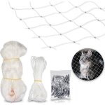 Filet de protection pour chats - anti - fugue - 4 x 3 m - transparent - scurit - clture