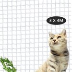 Filet de protection universel filet de sécurité en nylon pour balcons terrasses chat portes et fenêtres ... Filet de protection universel filet de sécurité en nylon pour balcons terrasses chat portes et fenêtres ...