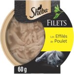 Filets sheba domes nourriture humide pour chat adulte pack de 2 x 16x60g