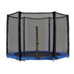Filet de trampoline 244 cm - bord extrieur - 6 poteaux - 8ft - filet de scurit