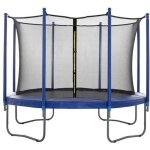 Filet de trampoline - viking sports - 244 cm - noir - extrieur
