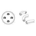 Fili�re pour silatellis - kenwood - at910008 - compatible at910001 et kax910me - bronze