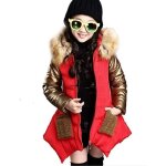 Filles enfants manteaux hiver à capuche chaud hiver gold manches longues age recommandé 3 - 16 ans Filles enfants manteaux hiver à capuche chaud hiver gold manches longues age recommandé 3 - 16 ans