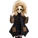 Filles enfants manteaux hiver à capuche chaud hiver gold manches longues age recommandé 3 - 16 ans Filles enfants manteaux hiver à capuche chaud hiver gold manches longues age recommandé 3 - 16 ans