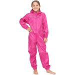 Filles garons impermable enfants rose flaque combinaison vtements de pluie impermable encapuchonn ...