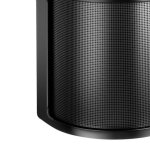 Filtre anti - pop - omabeta - compact - 3 couches - noir - pour microphone