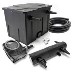 Sunsun kit complet: cbf - 350 filtre de bassin jusqu� 12000l biologique neo6000 pompe de filtration 6000l ...
