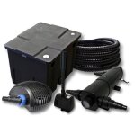 Filtre de bassin - sunsun - kit de filtration de 12000l avec st�rilisateur ctf �co et pompe 40w