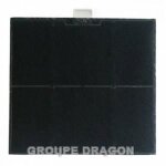 Filtre de charbon actif pour hotte siemens - lc957ba40 - 00669419 - 00744075 - 669419 - 744075 - lz52250 ...