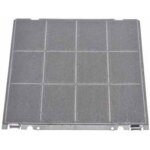 Filtre charbon (� lunit�) amc242 273x244x22 mm hotte 484000008777 ariston hotpoint indesit scholtes