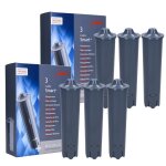 Filtre � eau - jura - claris smart + - 6 pi�ces - capacit� 40 - 65 litres - type original