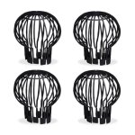 Filtre gouttire lot de 12 plastique crpine protection coulement de l?eau  13 cm noir