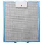 Filtre  graisse mtallique 305 x 267 x 08 cm pour hotte elica - gorenje - whirlpool - electrolux - samsung ...