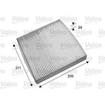 Filtre dhabitacle - valeo - 715692 - filtre hab honda city jazz insight (pa)