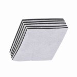 Filtre moteur daspirateur - omabeta - universel - 5 pi�ces - charbon actif - gris