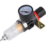 Filtre r�gulateur pour air comprim� 1 / 4 r�gulateur de pression filtre � air eau lubrificateur