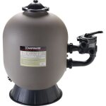 Filtre � sable - hayward - pro side 14 m� / h - poly�thyl�ne - marron