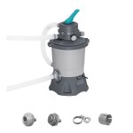 Filtre à sable / pompe de filtration pour piscine jusquà 18 m3 - bestway - 3 596 l / h - avec préfiltre ... Filtre à sable / pompe de filtration pour piscine jusquà 18 m3 - bestway - 3 596 l / h - avec préfiltre ...