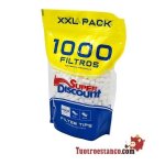 Les filtres superdiscount régulière de 8 mm sac xxl 1000 filtres Les filtres superdiscount régulière de 8 mm sac xxl 1000 filtres