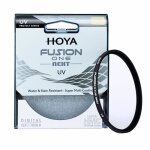 Filtre uv - hoya - fusion one next - 43mm - hydrophobe - haute transmission - verre optique