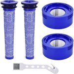 Filtre v8 pour dyson 4 pices v7 v8 pr - filtre et filtre moteur pour dyson v8 v7 animal plus extra ...