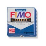 Pte polymre - staedtler - fimo effect - bleu paillet 302 - 56 g - durcissante au four 110 c