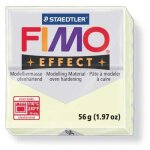Pte polymre - staedtler - fimo effect - fluorescent - 56 g - durcissante au four 110 c