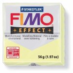 Pte polymre - staedtler - fimo effect vanille 105 - 56 g - durcissante au four 110 c - mixte