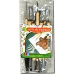 Accessoires de modelage - dtm loisirs creatifs - set 11 - outils en plastique - pour pte polymre - ...