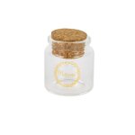 Fiole marraine or 4. 5x5. 5cm bouchon
