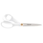 Ciseaux universels - fiskars - white functional form - 21cm - droitiers - tension des lames ajustable ...