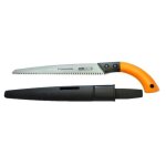 Fiskars grande scie de jardin � lame fixe avec �tui sw84 lame 330mm