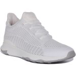 Fitflop vitamin ffx baskets � lacets en tricot extensible pour femmes en blanc (blanc 39)