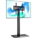 Fitueyes meuble tv au sol avec base en fer pour t�l�viseur de 27� 55 pouce