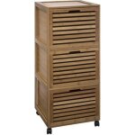 Meuble colonne 3 tiroirs sicela bambou - 5 five simply smart